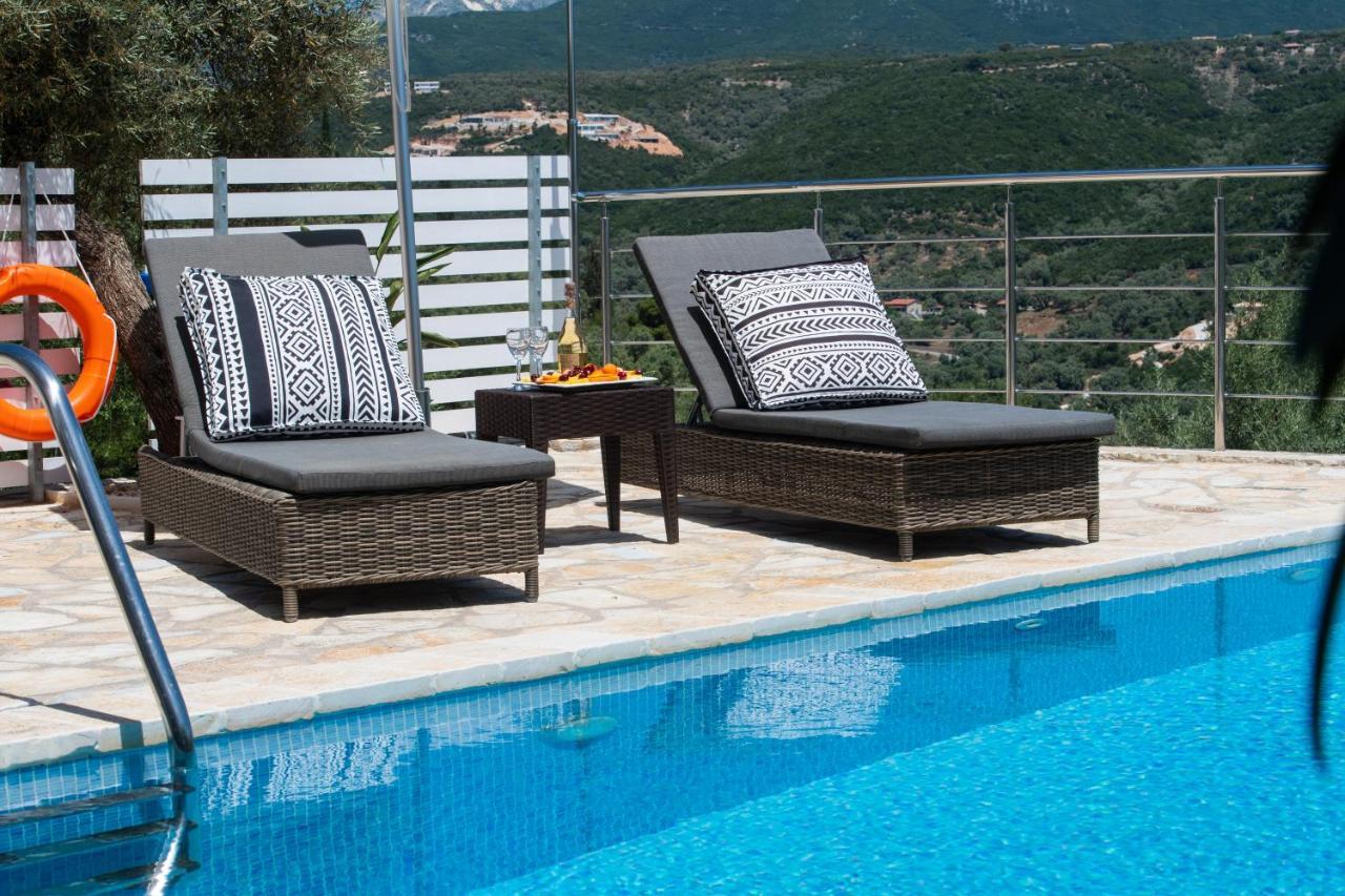 Villas Amantea- Four Villas With Big Pool And Infinity Pool Sivota  Exterior photo